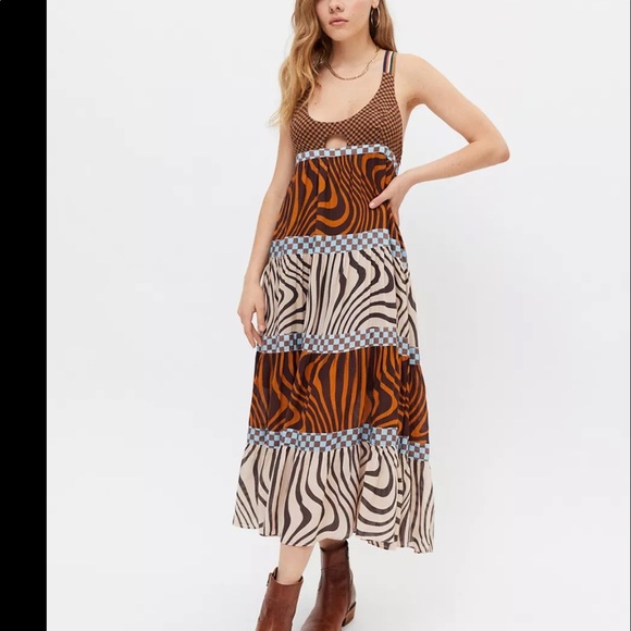 Kimchi Blue Soho Midi Dress - Picture 1 of 4